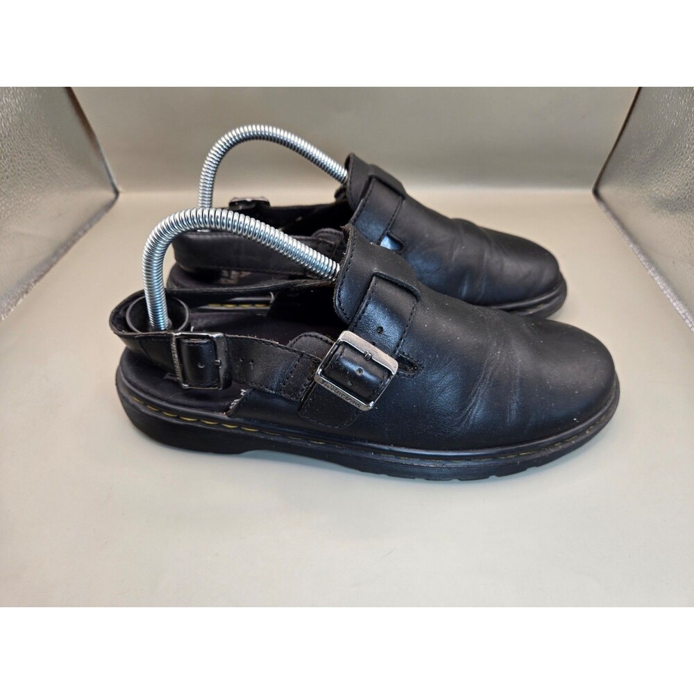 Dr. Martens Jorge II Slingback Mule Women's 9 Black Leather Casual Clog Shoes